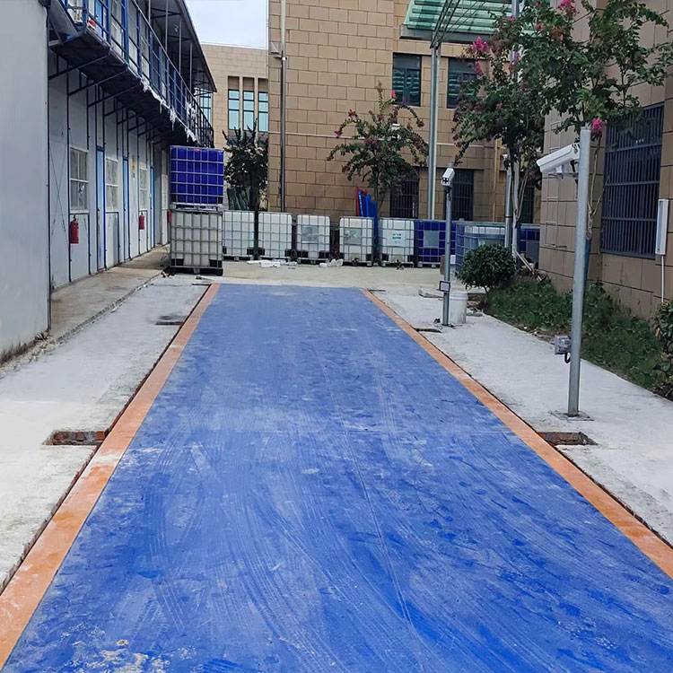 簡約版車牌識別無人值守稱重系統120噸地磅安徽項目